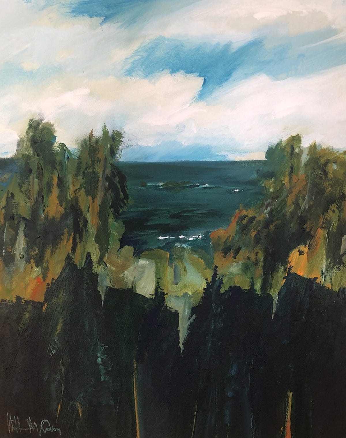 Beyond the Trees by William Crosby